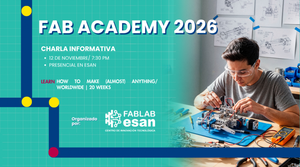 Fab Lab ESAN participó en seminario internacional sobre Innovación y Fabricación Local organizado por LibreHub